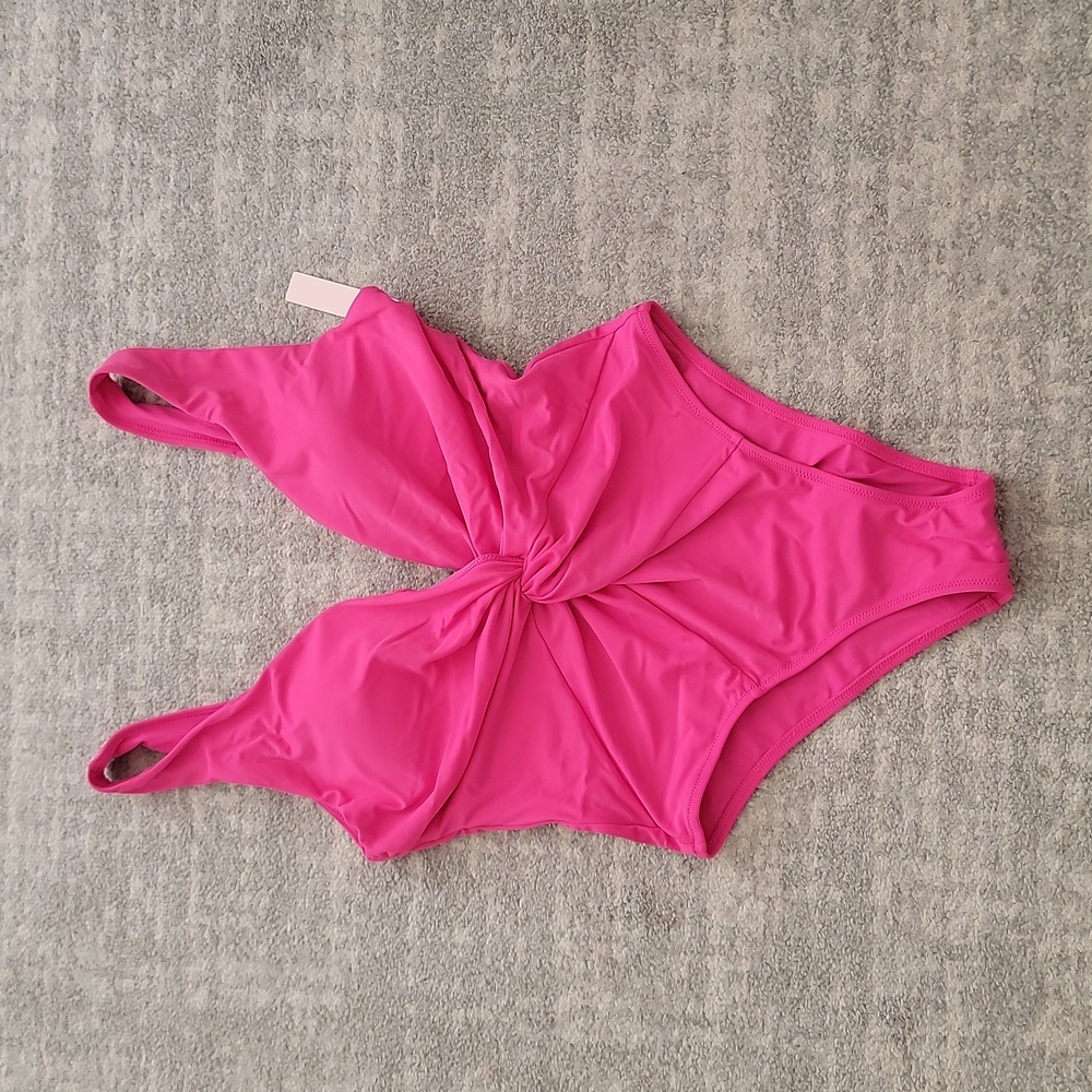 Victoria's Secret pink one piece swimsuit